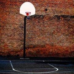 Basketball Court Photography Scenery Backdrop Wall Theme Banner YMY-315