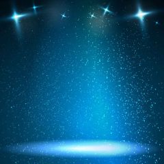 Dynamic Lighting Photography Scenery Backdrop Starlight Shine Theme Banner YMY-319