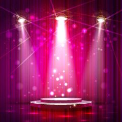 Fantasy Center Photography Scenery Backdrop Starlight Shine Theme Banner YMY-327