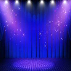 Romantic Stage Photography Scenery Backdrop Stage Carpet Theme Banner YMY-334