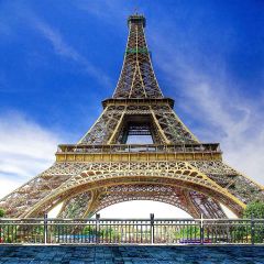 Tower Architecture Photography Scenery Backdrop Landmark Theme Banner YMY-343