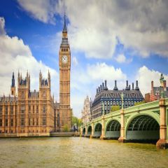 The Big Ben Photography Scenery Backdrop Landmark Theme Banner YMY-375