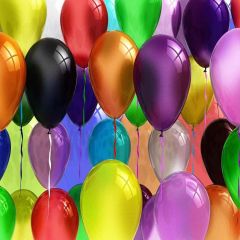 Colorful Balloons Photography Scenery Backdrop Festival Celebration Theme Banner YMY-399