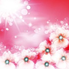 Dream Flower Photography Scenery Backdrop Flowers Theme Banner YMY-425