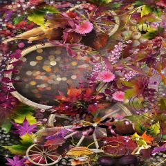 Mysterious Temperament Photography Scenery Backdrop Autumn Theme Banner YMY-442