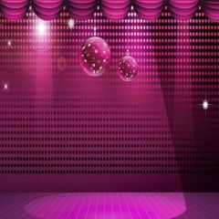 Beautiful Stage Photography Scenery Backdrop Stage Carpet Theme Banner YMY-448