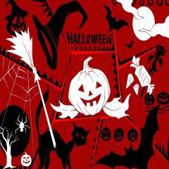 Merry Halloween Photography Scenery Backdrop Halloween Theme Banner YMY-470