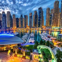 City Architecture Photography Scenery Backdrop Streetscape Theme Banner YMY-485