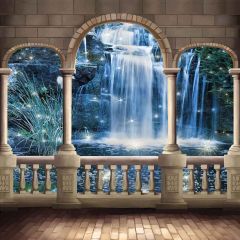 Arched Pillars Photography Scenery Backdrop Arches or Pillars Theme Banner YMY-513