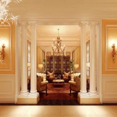 Glossy Pillars Photography Scenery Backdrop Indoor Theme Banner YMY-519