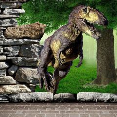 Dinosaur World Photography Scenery Backdrop Wall Theme Banner YMY-521