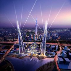 Urban Landscape Photography Scenery Backdrop Streetscape Theme Banner YMY-525