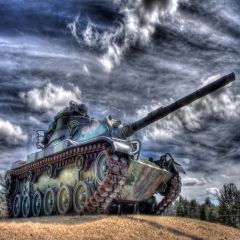 Thick Clouds Photography Scenery Backdrop Military Warfare Theme Banner YMY-529