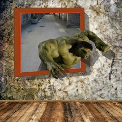 Anger Man Photography Scenery Backdrop Wall Theme Banner YMY-540