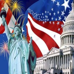 Classic Statue Photography Scenery Backdrop Flag Theme Banner YMY-558