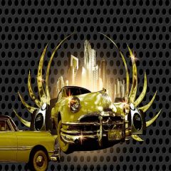 Luxury Car Photography Scenery Backdrop Luxury Theme Banner YMY-585