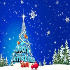 Christmas Gifts Photography Scenery Backdrop Christmas Theme Banner YMY-652