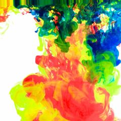 Graffiti Green Yellow Blue Photography Scenery Backdrop Abstract Art Theme Banner YZA-893