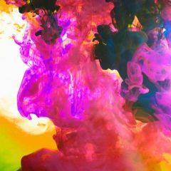 Graffiti Pink Yellow Photography Scenery Backdrop Abstract Art Theme Banner YZA-896