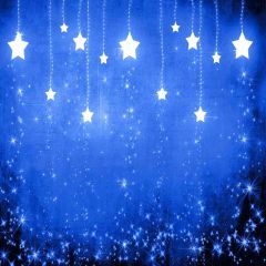 Hanging Stars Photography Scenery Backdrop Starlight Shine Theme Banner ZLZ-136