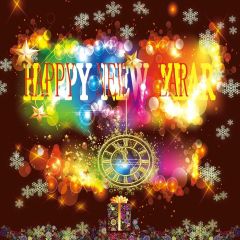 Countdown Photography Scenery Backdrop Festival Celebration Theme Banner ZLZ-197