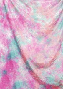 Green pink Tie-Dye Photography Muslin Backdrop Mix Color Background ZR-008