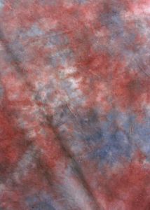 Red and blue Tie-Dye Photography Muslin Backdrop Mix Color Background ZR-029