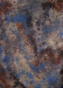 Blue brown yellow Tie-Dye Photography Muslin Backdrop Mix Color Background ZR-040