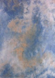 Blue Yellow Tie-Dye Photography Muslin Backdrop Mix Color Background ZR-052