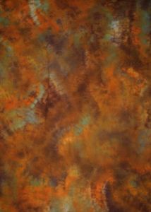 Yellow-brown Tie-Dye Photography Muslin Backdrop Mix Color Background ZR-064