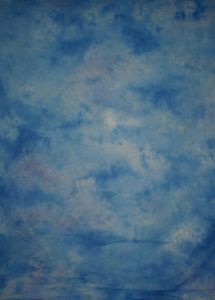Blue Tie-Dye Photography Muslin Backdrop Mix Color Background ZR-071