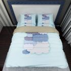 Clouds Sky Snowing Bed Set BED-0011