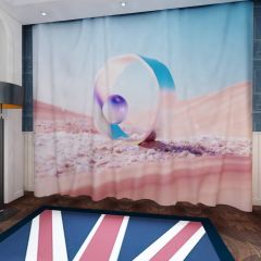 Surreal Landscape Window Curtains CUR-0008