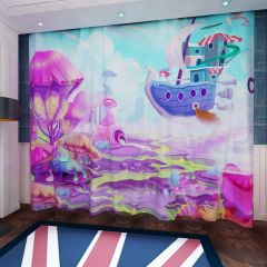 Ship River Colors Window Curtains CUR-0180