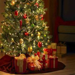 Christmas Gifts Photography Scenery Backdrop Christmas Theme Banner EHY-031
