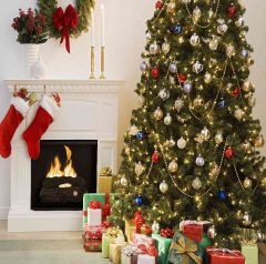 Various Xmas Presents Photography Scenery Backdrop Christmas Theme Banner EHY-072