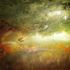 Beautiful Scenery Photography Scenery Backdrop Fantasy Theme Banner EHY-176