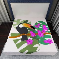 Toucan Nature Forest Flat Sheet FST-0005