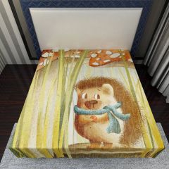 Hedgehog Mushroom Nature Flat Sheet FST-0007