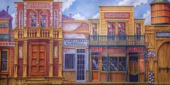 House Door Window Sky Stage Performance Background Dance Show Backdrop SRB-0849