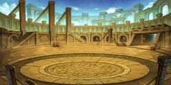 Arch Pillar Circle Light Stage Performance Background Dance Show Backdrop SRB-0877
