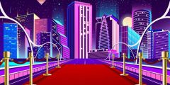 House Pillar Stage Performance Background Dance Show Backdrop SRB-1139