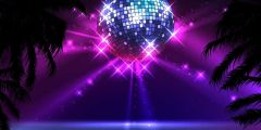 Tree Light Stage Performance Background Dance Show Backdrop SRB-1141