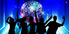People Lights Stage Performance Background Dance Show Backdrop SRB-1155