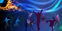 Stage Light Stage Performance Background Dance Show Backdrop SRB-1179