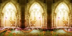 Door Pillar Stage Performance Background Dance Show Backdrop SRB-1216