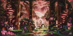 Tree Flower Stage Performance Background Dance Show Backdrop SRB-1221