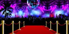Pillar Tree Stage Performance Background Dance Show Backdrop SRB-1224