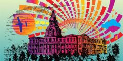 House Color Stage Performance Background Dance Show Backdrop SRB-1234