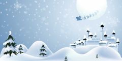 Snow Cypress Stage Performance Background Dance Show Backdrop SRB-1258